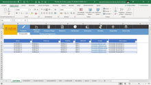 Load image into Gallery viewer, Planilha de Contas a Pagar em Dashboard