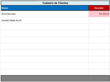 Load image into Gallery viewer, Planilha de contas a pagar e receber por centro de custos - 5.0