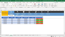 Load image into Gallery viewer, Planilha de Consumo de Água e Energia em Dashboard