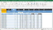 Load image into Gallery viewer, Planilha de Cálculo de Fretes Autônomo por Km Volume e Peso em Dashboard