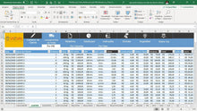 Load image into Gallery viewer, Planilha de Cálculo de Fretes Autônomo por Km Volume e Peso em Dashboard