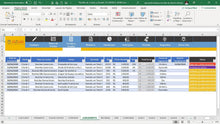 Load image into Gallery viewer, Planilha de Contas a Receber em Dashboard