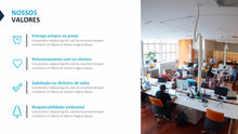 Load image into Gallery viewer, Apresentação de Empresa Corporate em Powerpoint e Keynote