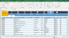 Load image into Gallery viewer, Planilha de Cálculo de Fretes Fracionados por Faixas de Cep em Excel 5.0