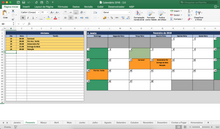 Load image into Gallery viewer, Planilha Calendário 2020 em Excel