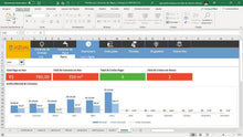 Load image into Gallery viewer, Planilha de Consumo de Água e Energia em Dashboard