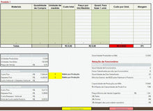 Load image into Gallery viewer, Planilha de Apuração e Gestão de Custos em Excel