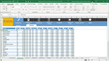 Load image into Gallery viewer, Planilha de Cálculo de Fretes Fracionados por Faixas de Cep em Excel 5.0