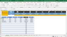Load image into Gallery viewer, Planilha de Cálculo de Fretes Cubados por Caminhão em Dashboard