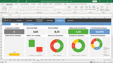 Load image into Gallery viewer, Planilha de Avaliação de Eficácia de Treinamentos em Excel 4.0