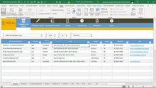Load image into Gallery viewer, Planilha de Acompanhamento de Vendas e Clientes em Dashboard