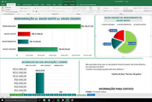 Load image into Gallery viewer, Organizze Plan - Planilha de Controle Financeiro Pessoal + Investimentos