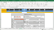 Load image into Gallery viewer, Planilha de Cálculo de Fretes Fracionados por Faixas de Cep em Excel 5.0
